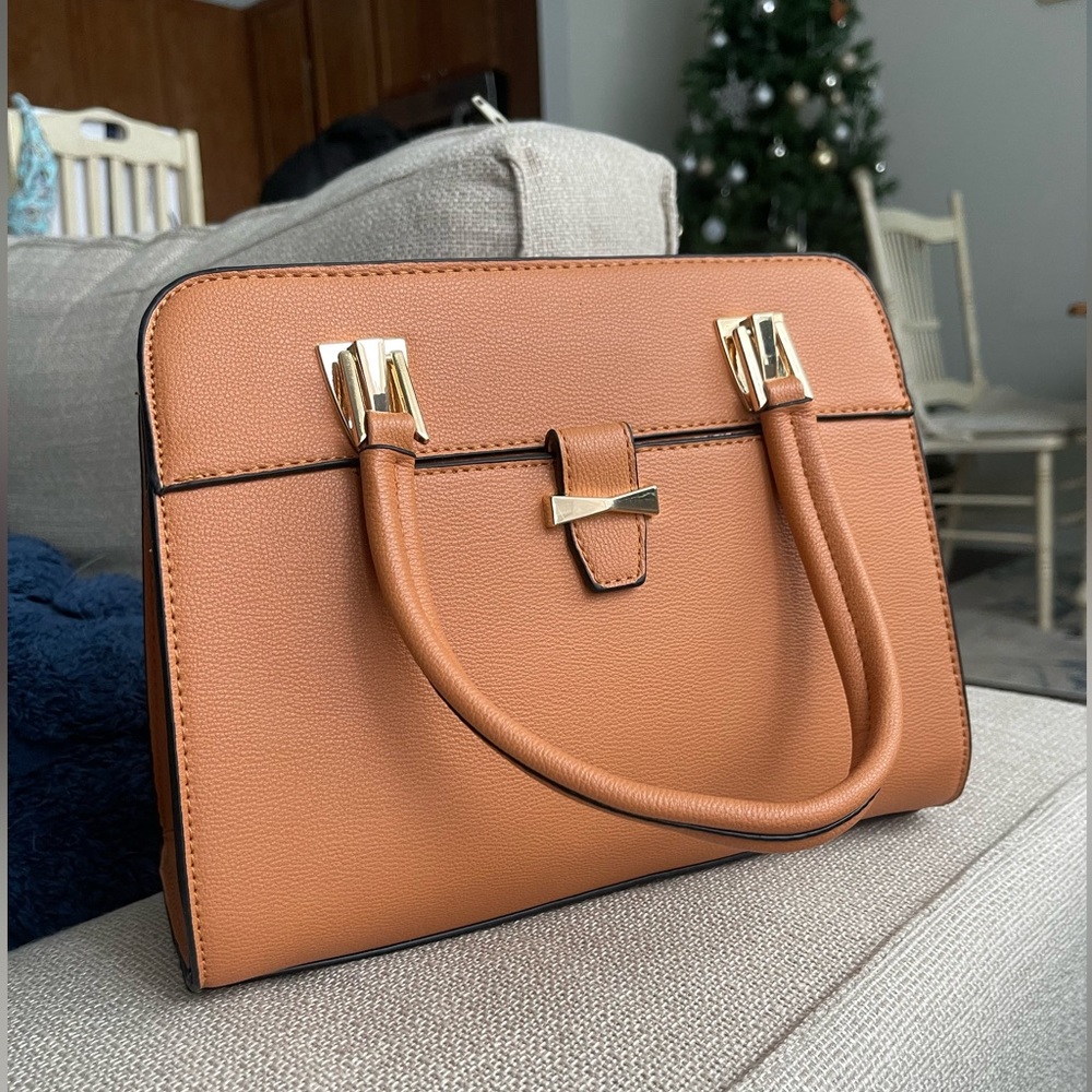 Medium Satchel Vegan Leather